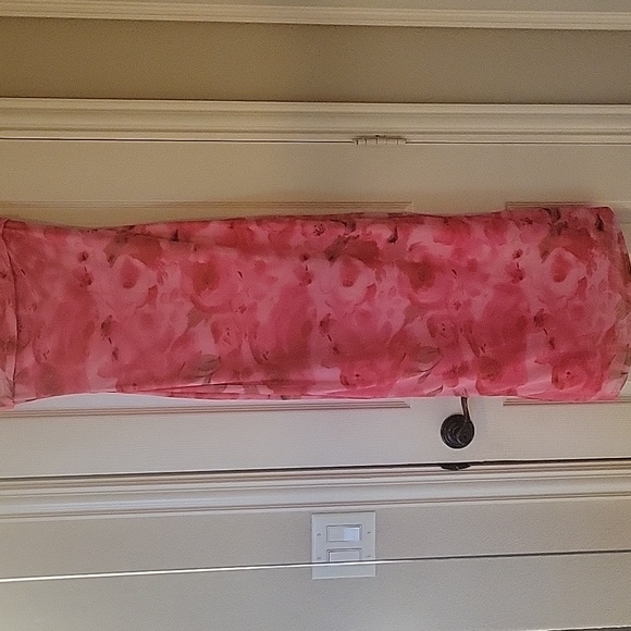 Pink Floral Strapless Dress NWT - Picture 7 of 11